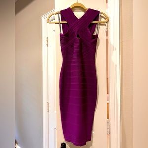 HERVE LEGER BANDAGE DRESS